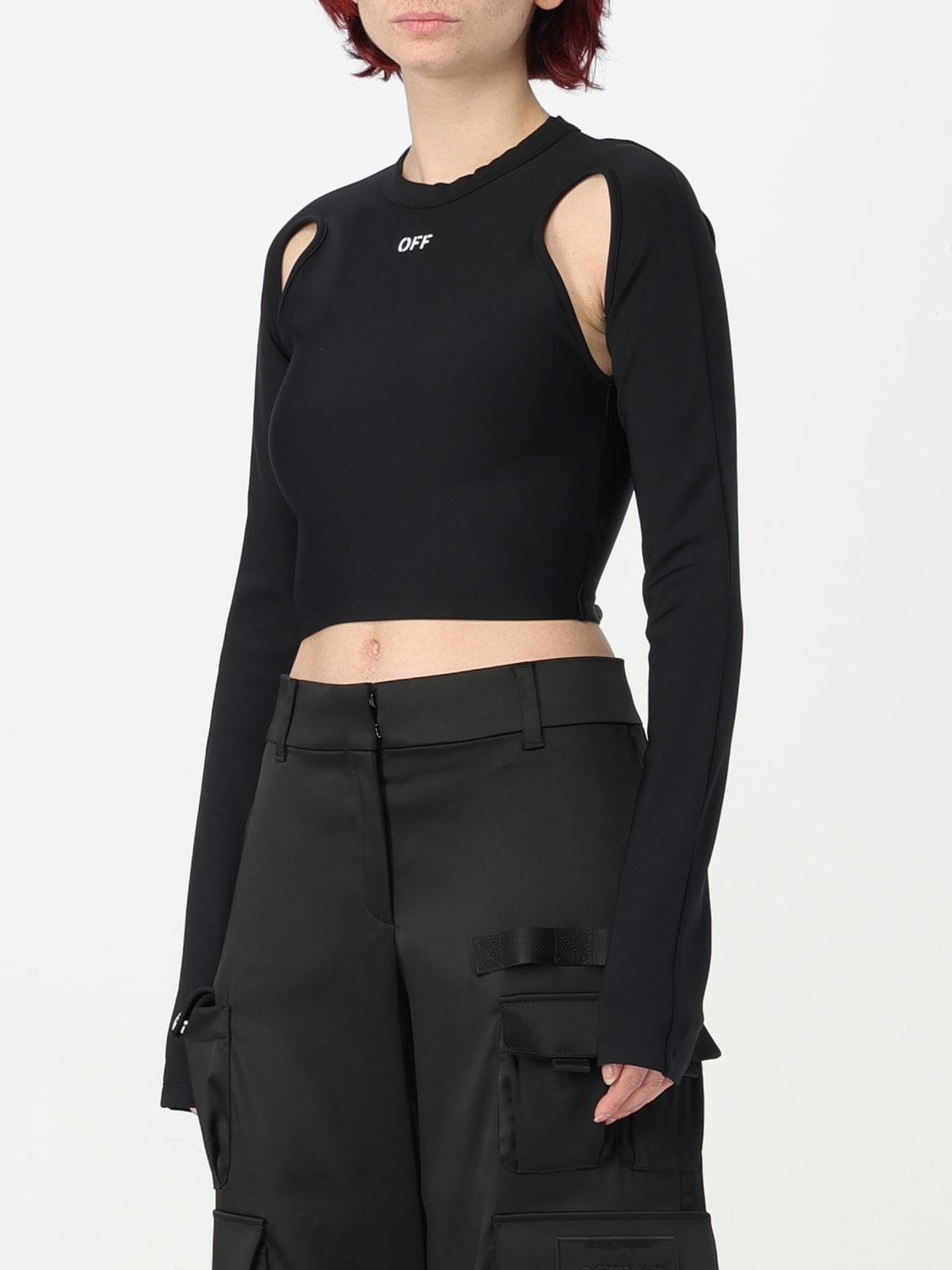 OFF-WHITE TOP: Pullover damen Off-white, Weiß - Img 4