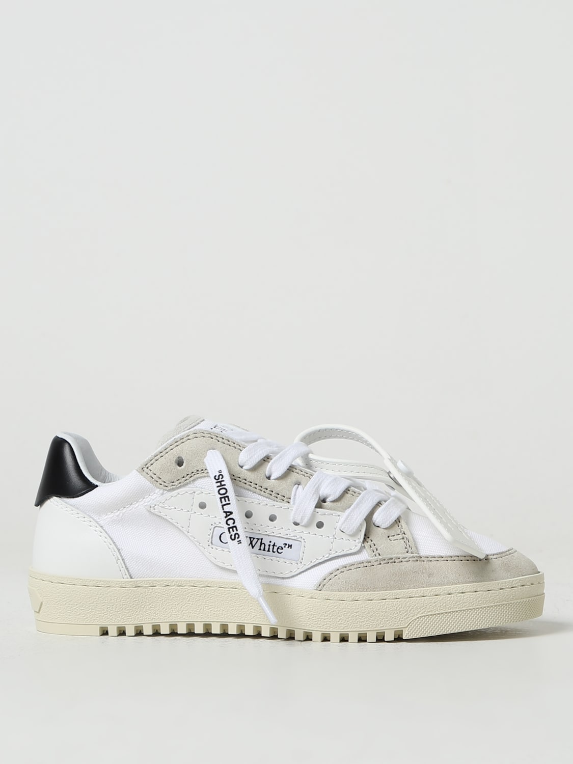 Giglio Sneakers 5.0 Off-White in pelle e cotone