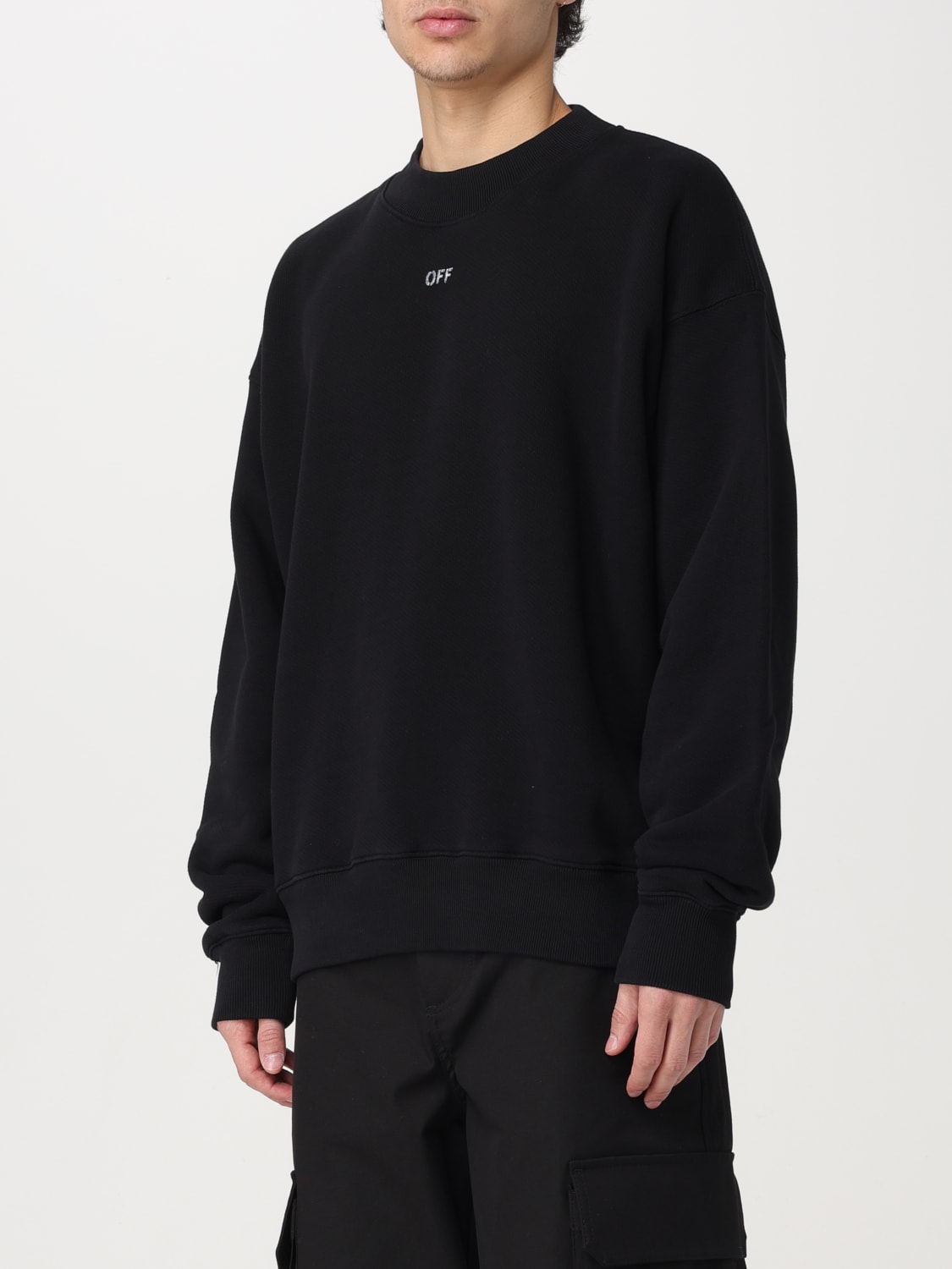 OFF-WHITE SWEATSHIRT: Sweatshirt men Off-white, Black - Img 4