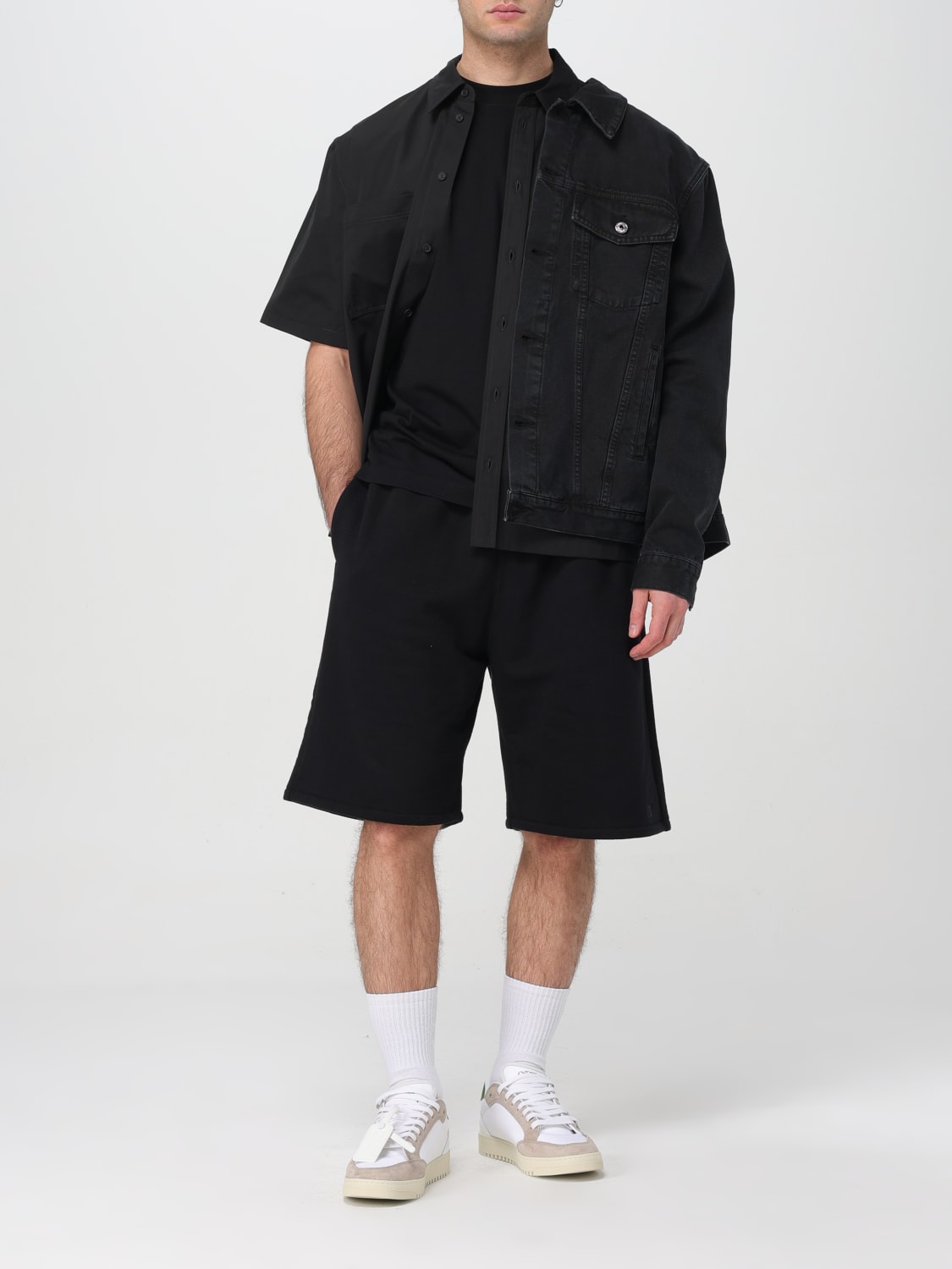 OFF-WHITE SHORT: Short men Off-white, Black - Img 2