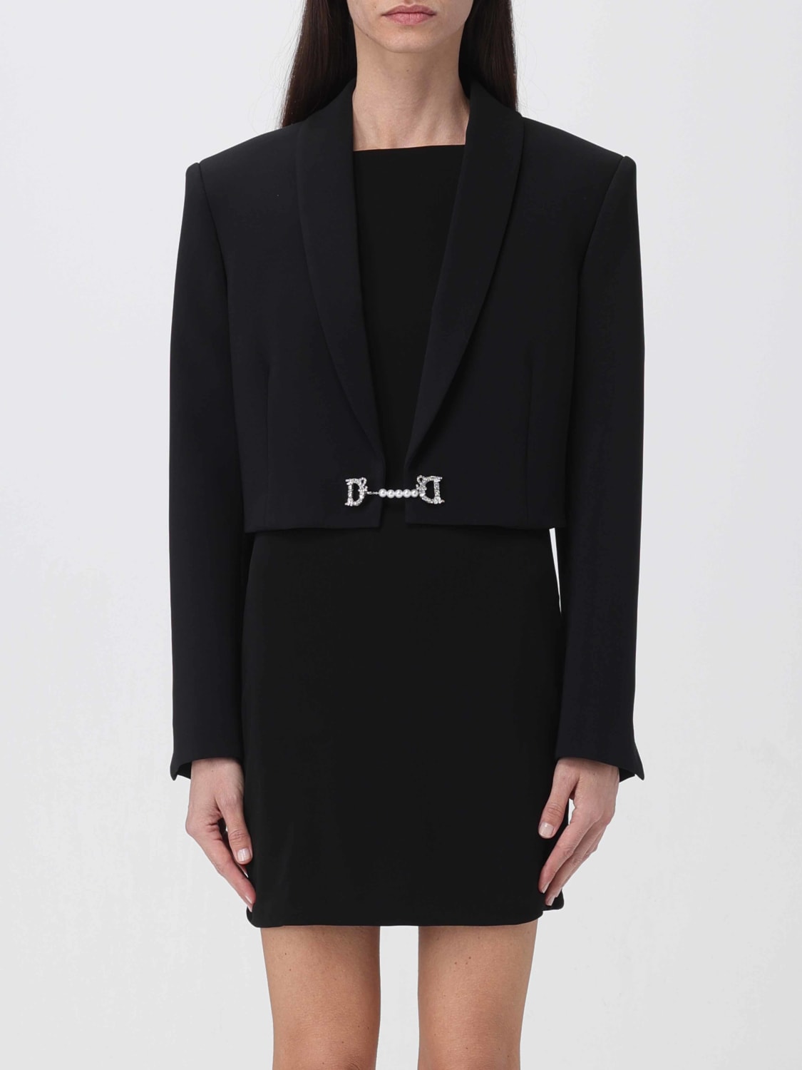 DSQUARED2 JACKET: Jacket woman Dsquared2, Black - Img 1