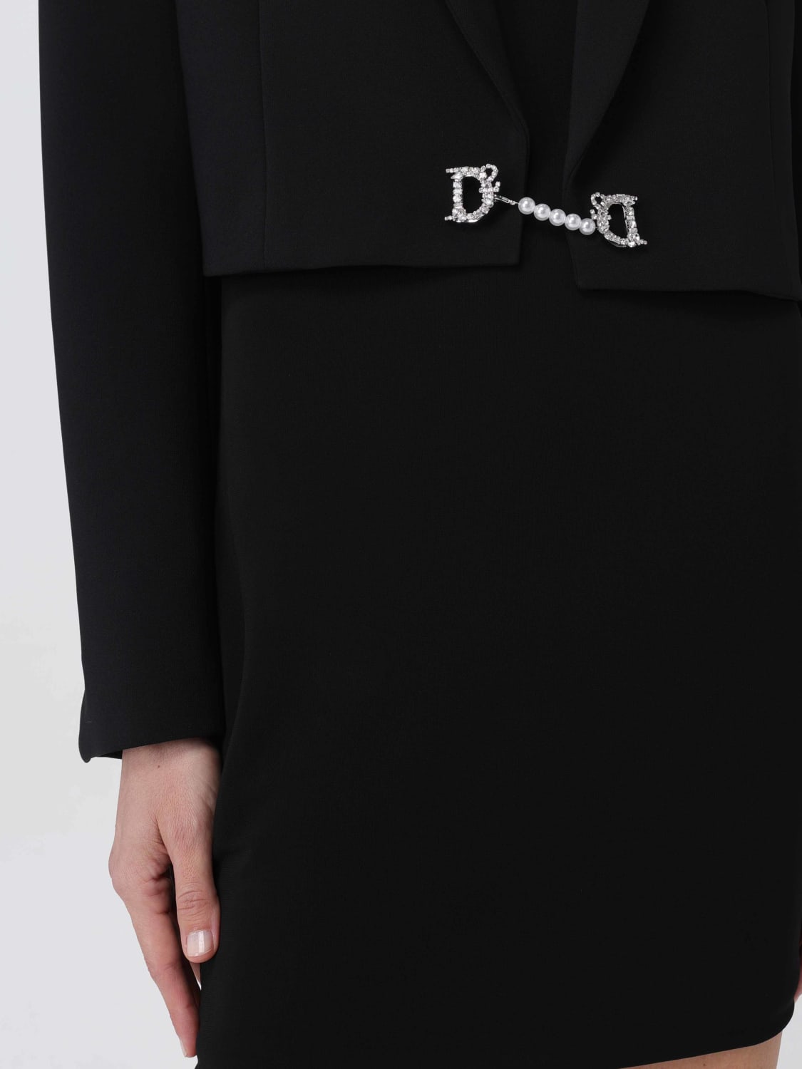 DSQUARED2 JACKET: Jacket woman Dsquared2, Black - Img 4