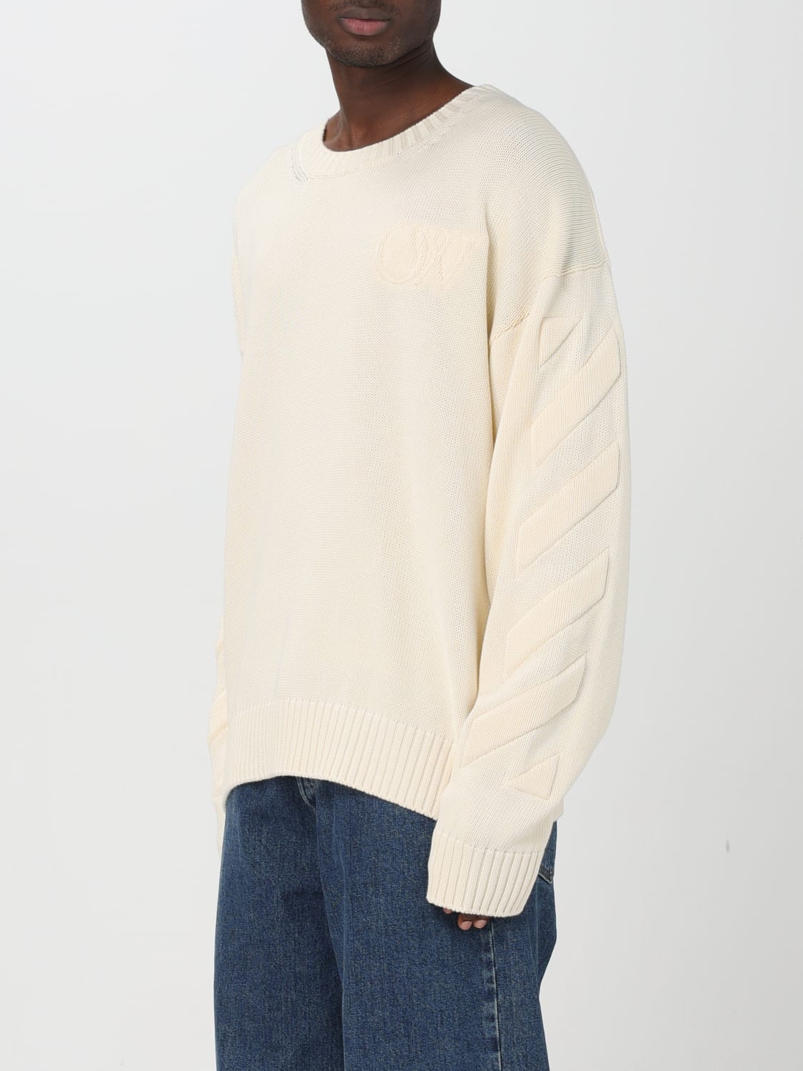 Off white pullover white hotsell