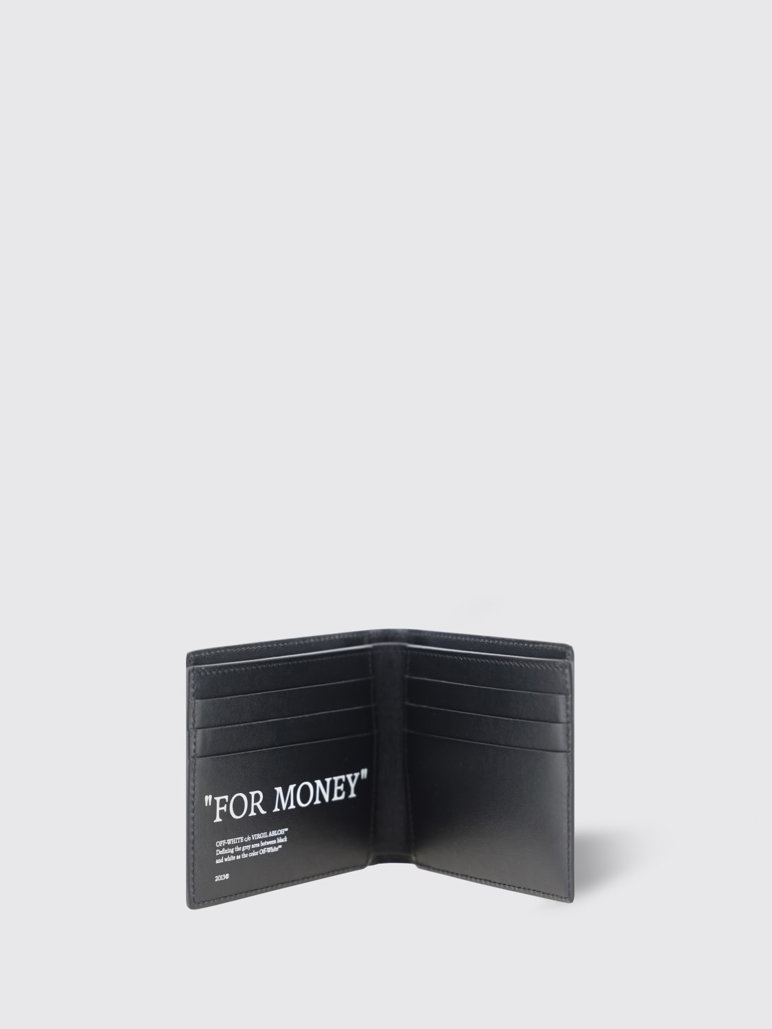 OFF-WHITE WALLET: Wallet men Off-white, Black - Img 2
