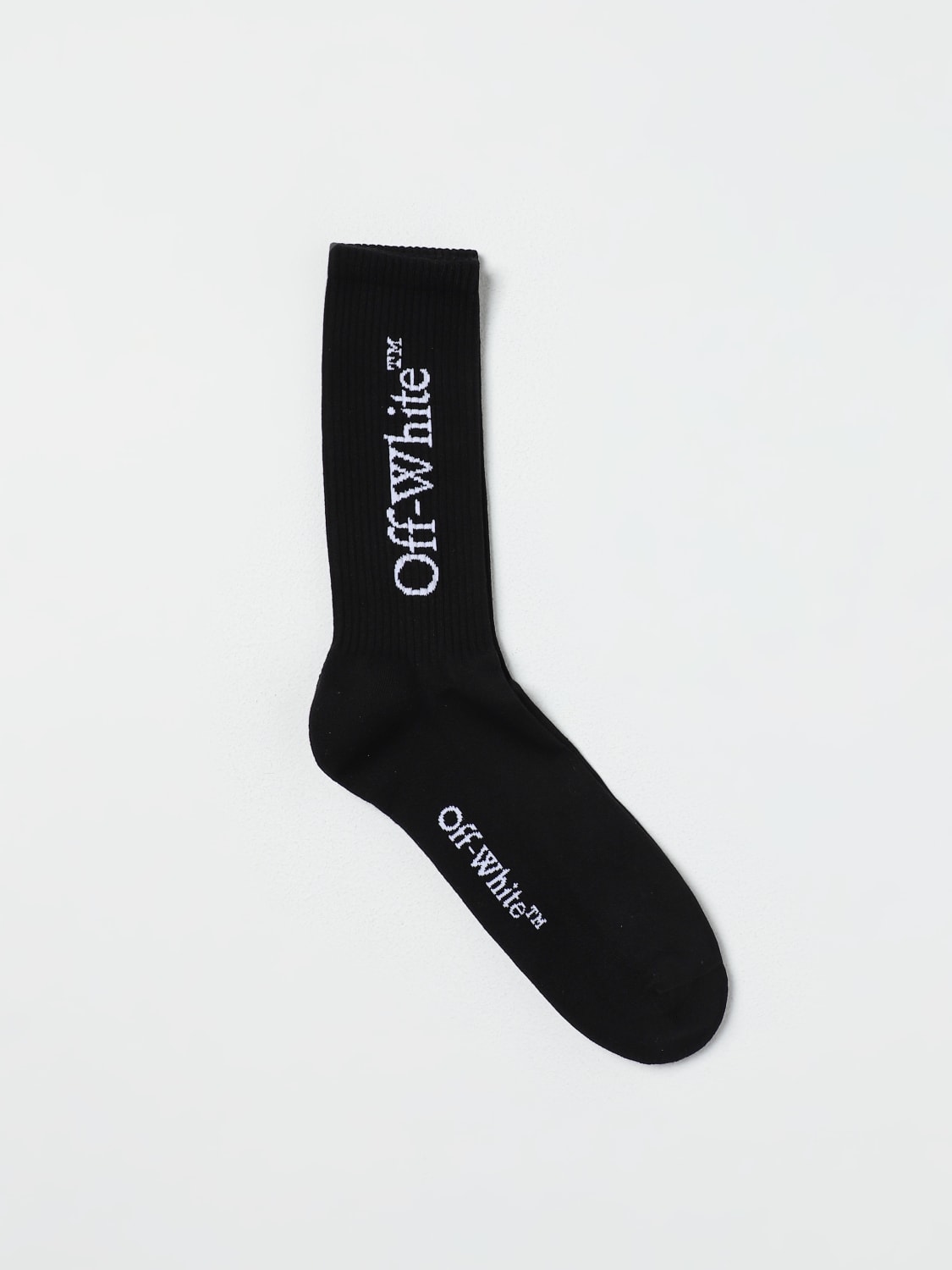 OFF-WHITE SOCKEN: Socken herren Off-white, Schwarz - Img 1