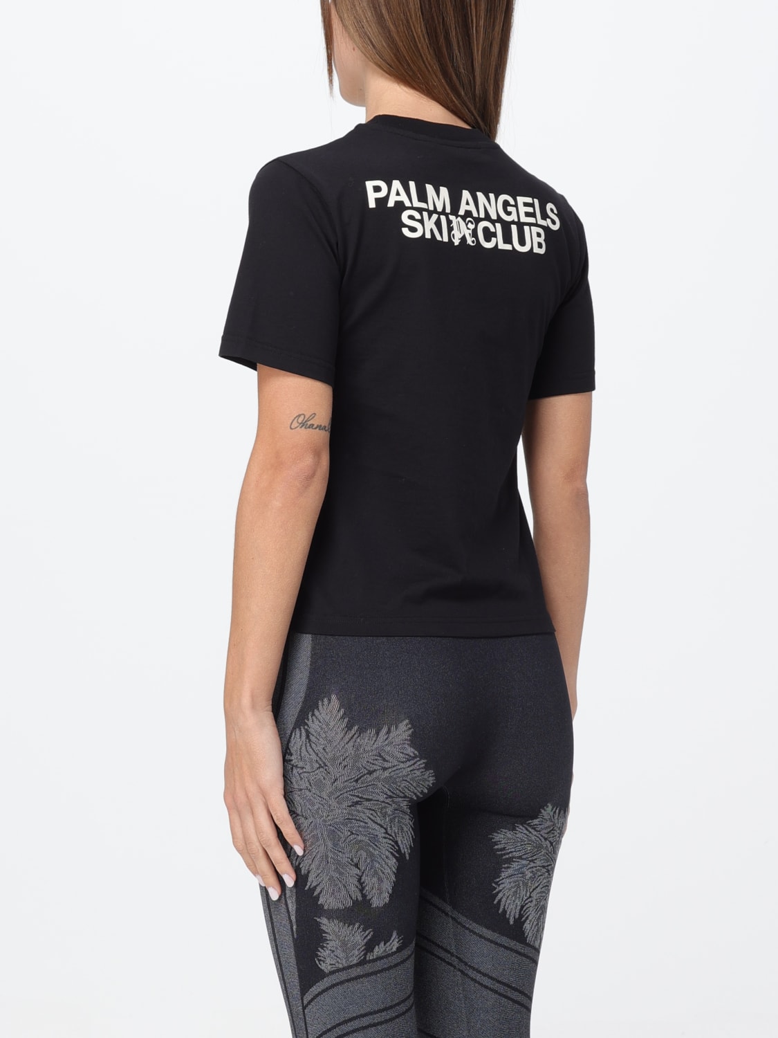 PALM ANGELS Tシャツ: セーター レディース Palm Angels, ブラック - Img 3