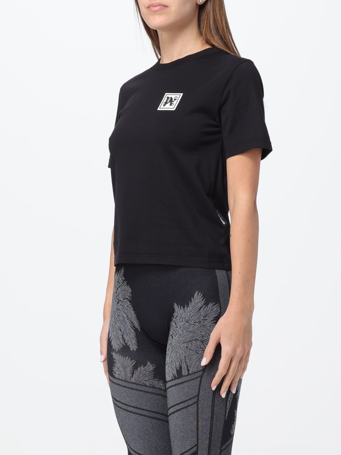 PALM ANGELS Tシャツ: セーター レディース Palm Angels, ブラック - Img 4