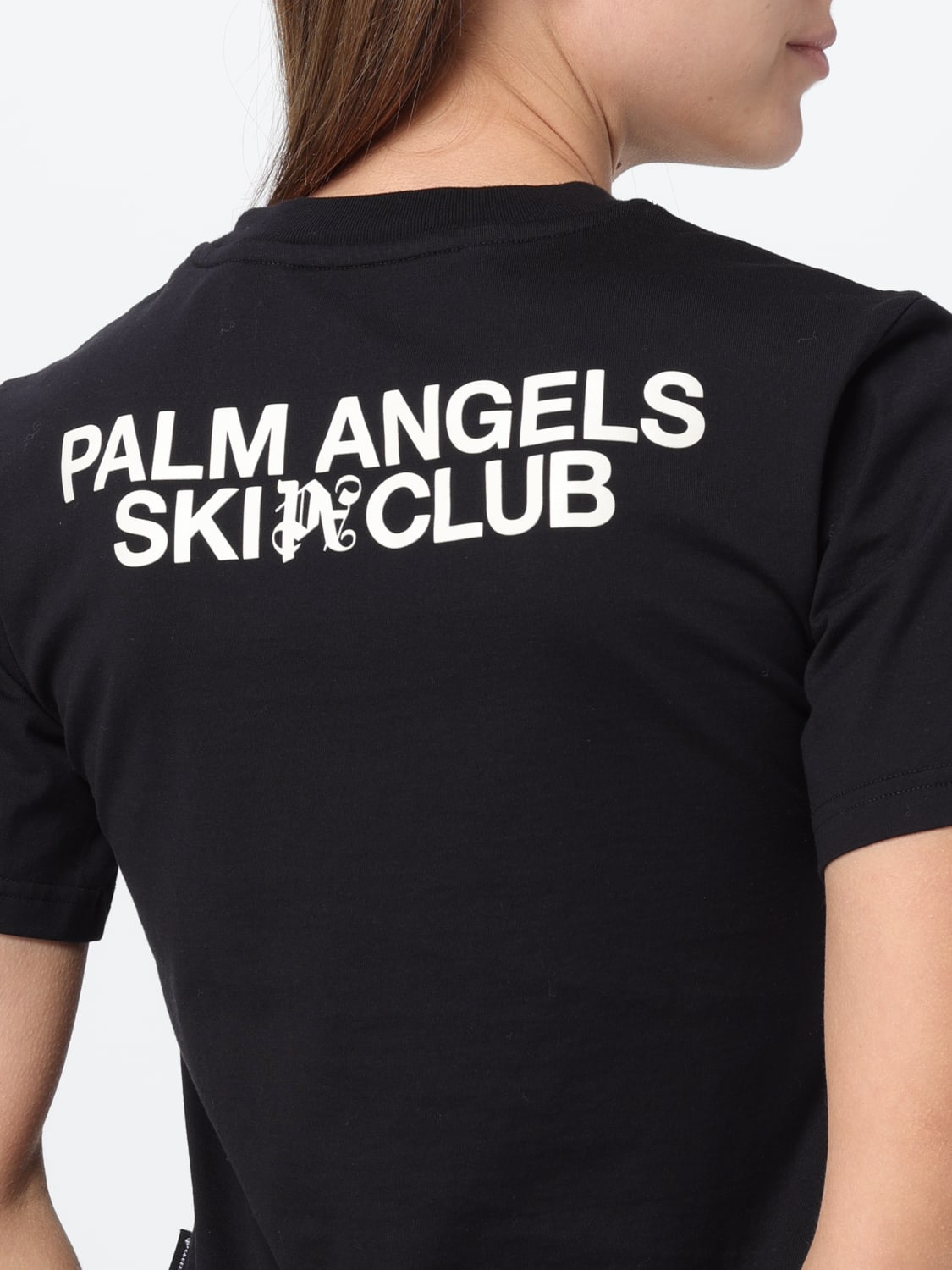 PALM ANGELS Tシャツ: セーター レディース Palm Angels, ブラック - Img 5