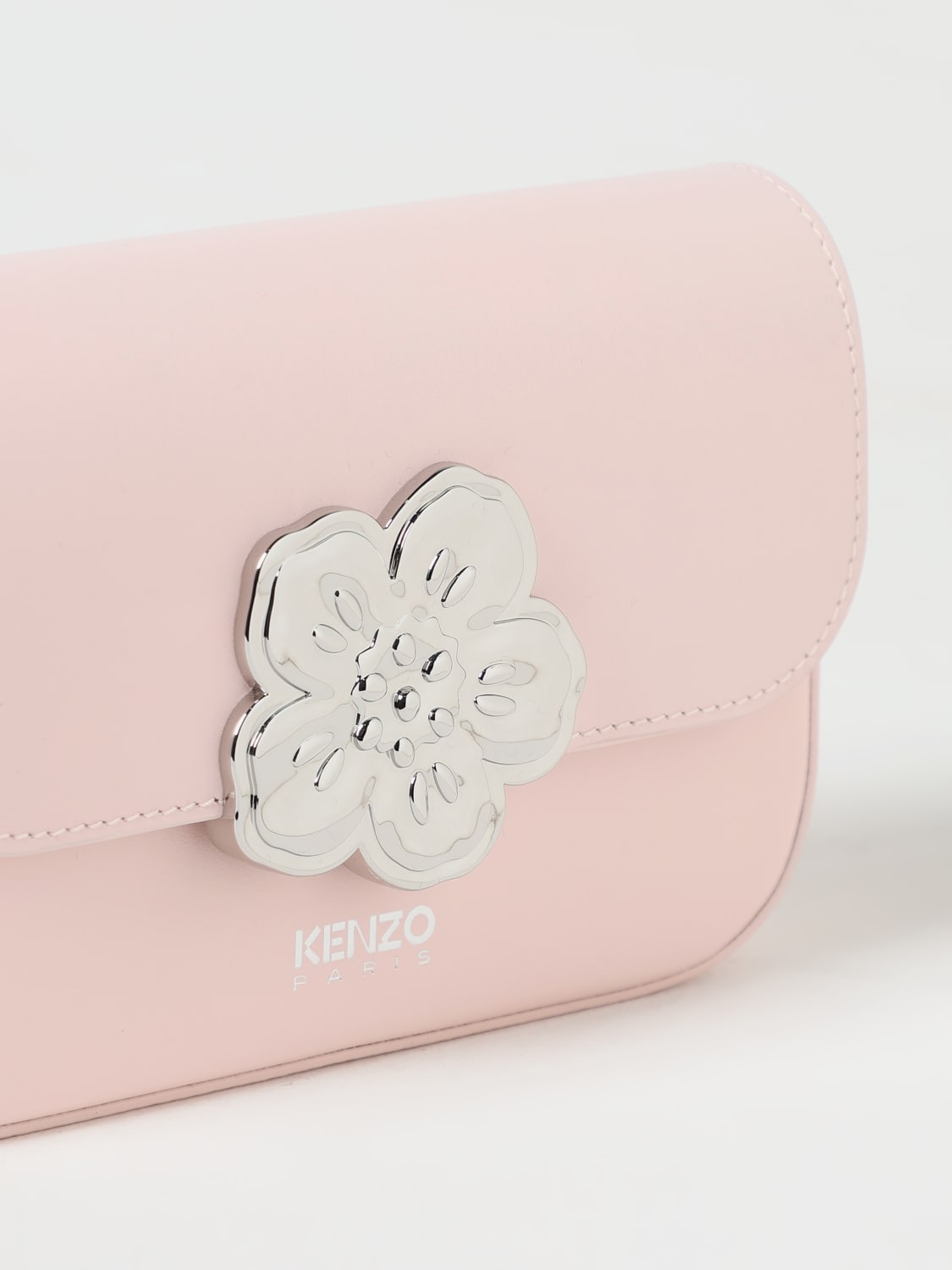 KENZO MINI BAG: Crossbody bags woman Kenzo, Pink - Img 4