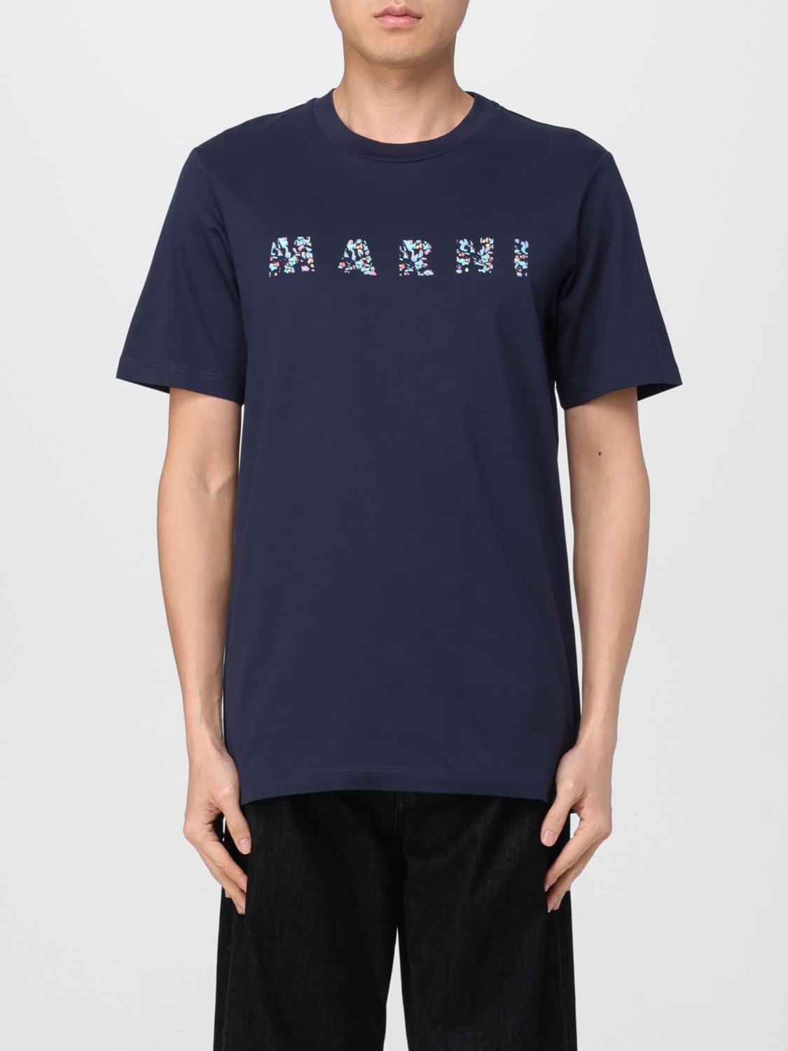 Giglio T-shirt basic Marni con logo