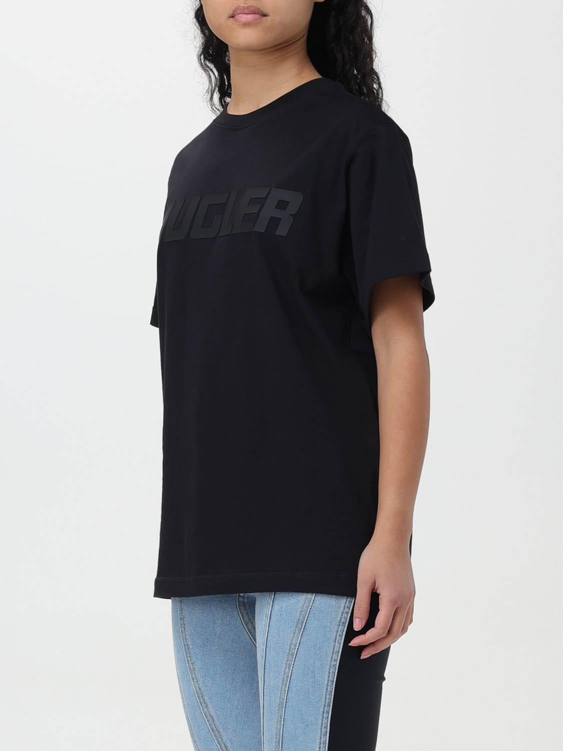 MUGLER T-SHIRT: T-shirt woman Mugler, Black - Img 4