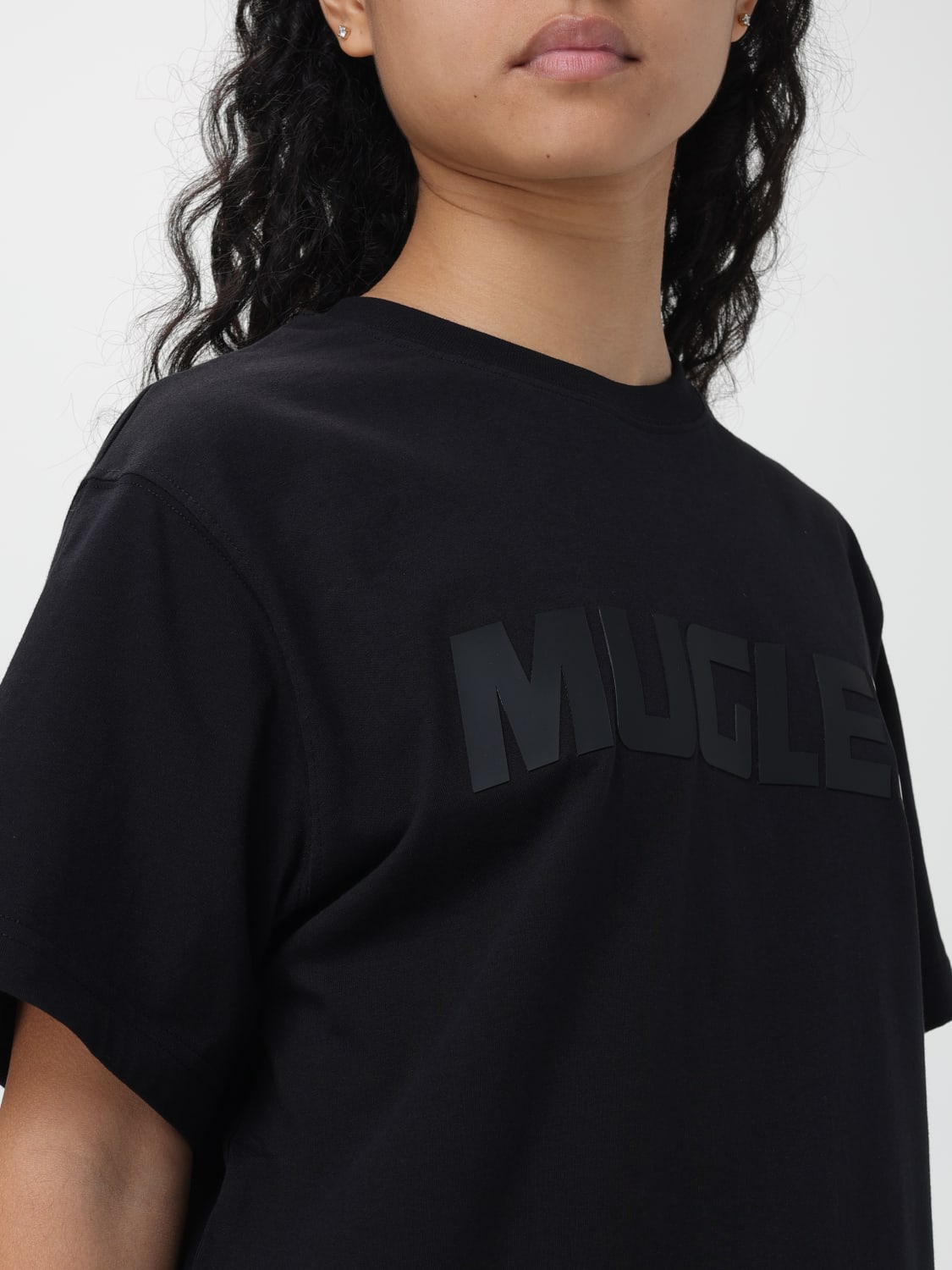 MUGLER T-SHIRT: T-shirt woman Mugler, Black - Img 5