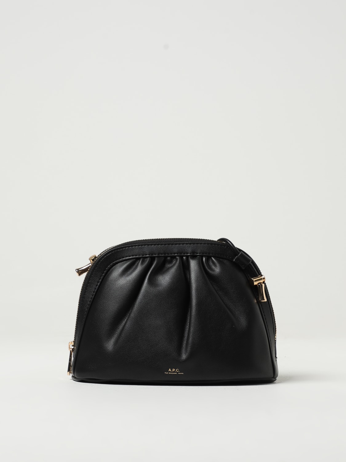ハンドバッグ A.P.C. Woman Handbag Black PUAATF61791 LZZ Ninon drawstring bag | Drawstring bag in vegan leather