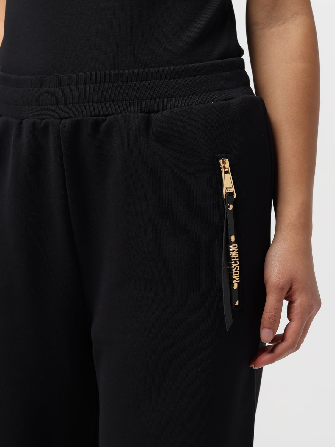パンツ MOSCHINO COUTURE Woman Pants Black Moschino Couture Outlet: Pants woman - Black | Moschino