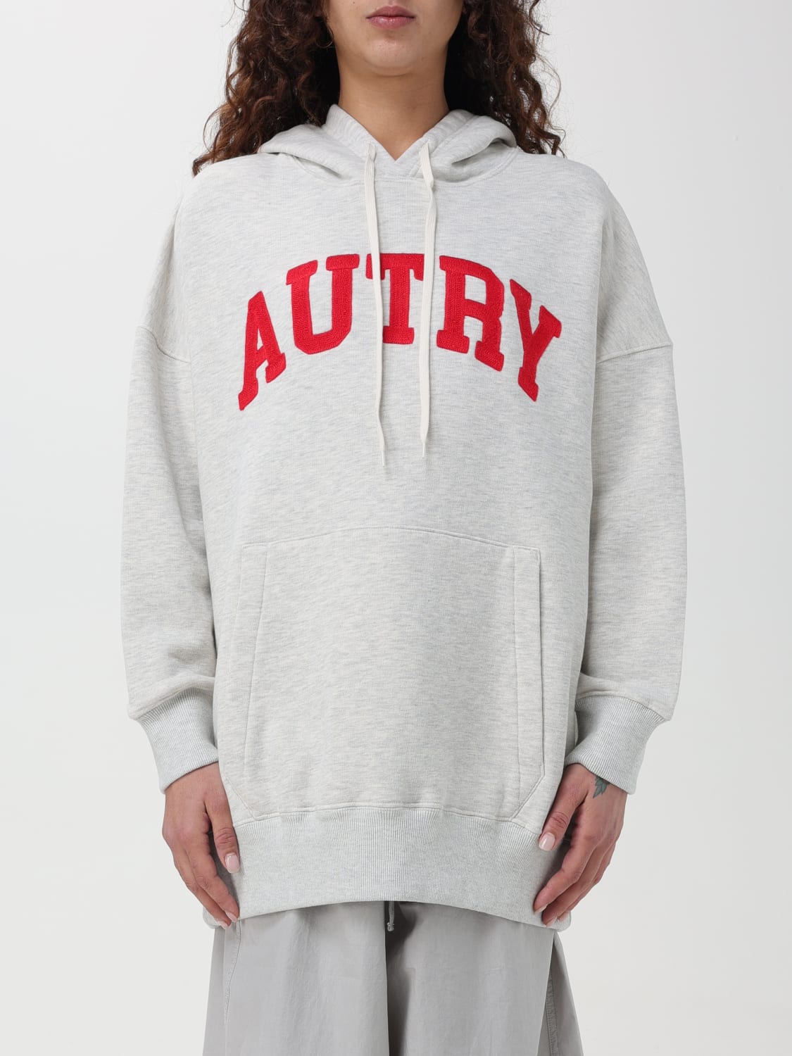 AUTRY SWEATSHIRT: Sweatshirt woman Autry, Grey - Img 1