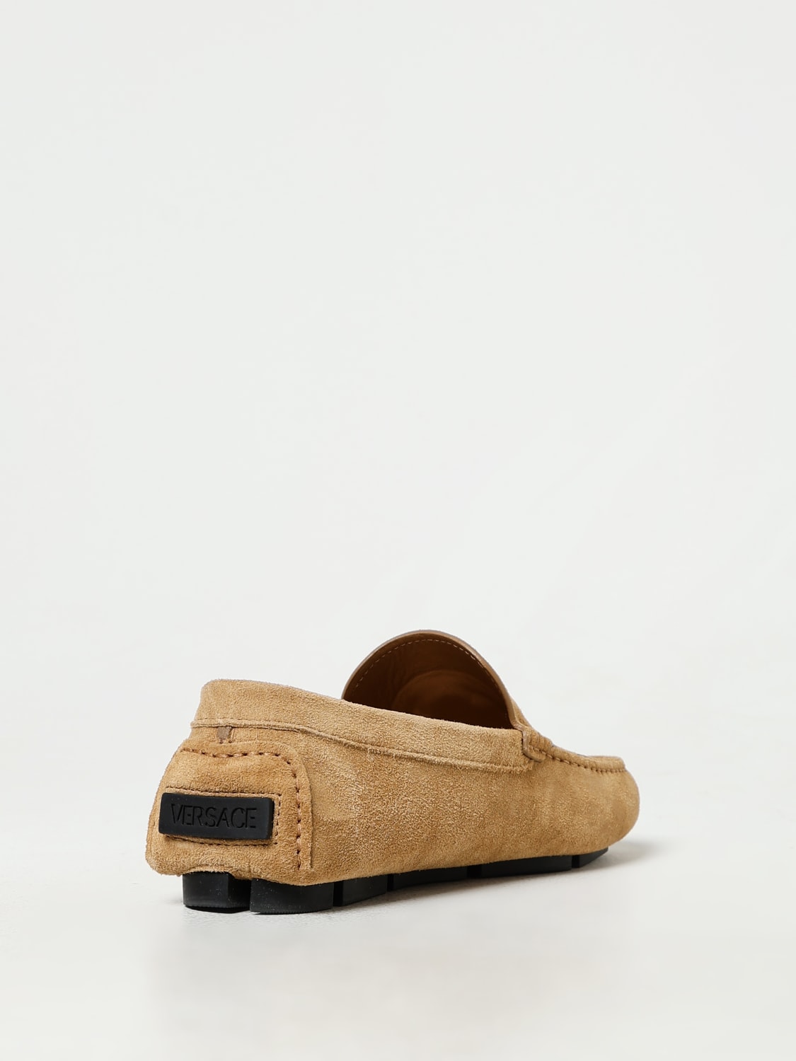 VERSACE LOAFERS: Loafers men Versace, Beige - Img 3