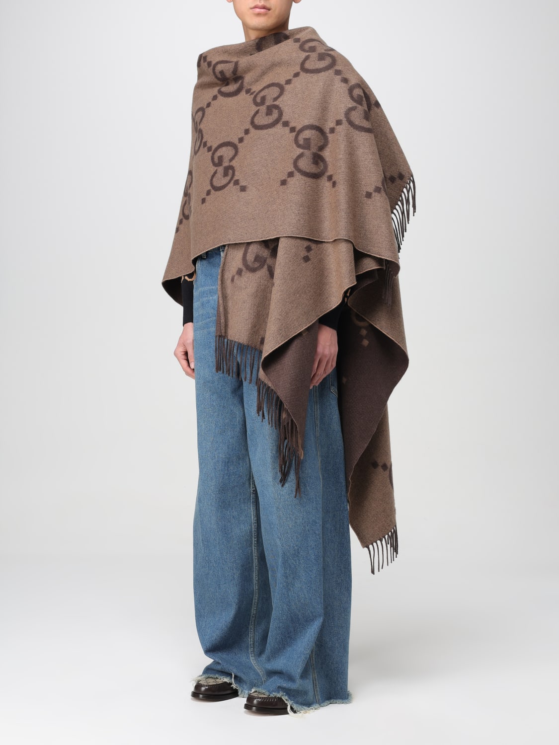 GUCCI COAT: Sweater men Gucci, Brown - Img 4