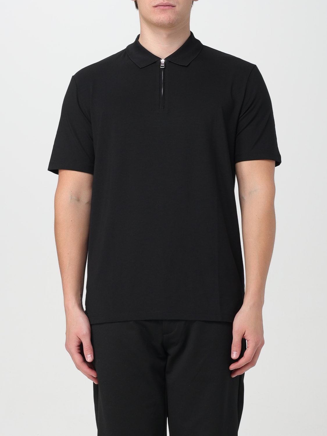 HUGO: Polo shirt men - Black | Hugo polo shirt 50496003 online at ...