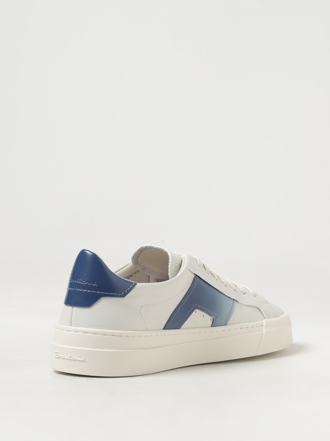 SANTONI: Sneakers men - Yellow Cream | Santoni sneakers