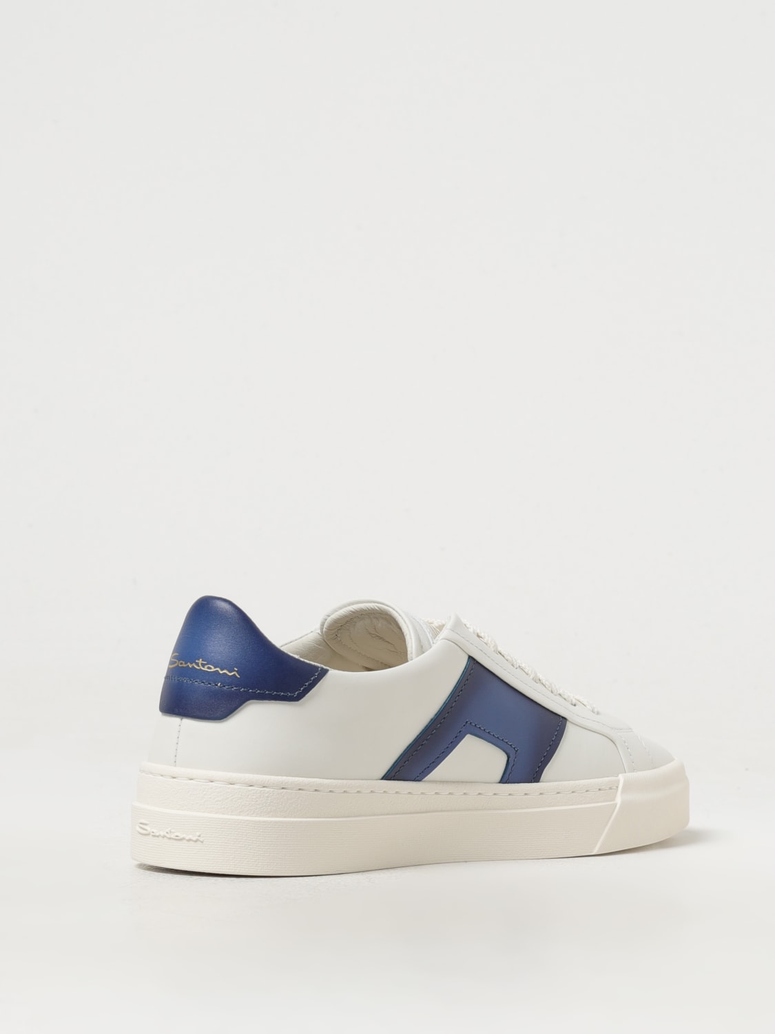 SANTONI SNEAKERS: Sneakers men Santoni, White - Img 3