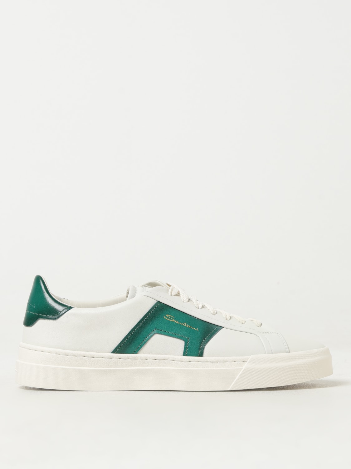 Giglio Sneakers Double Buckle Santoni in pelle