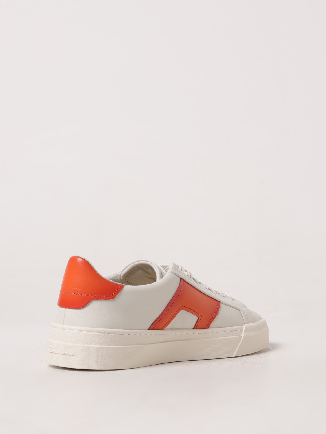 SANTONI SNEAKERS: Sneakers men Santoni, White 1 - Img 3