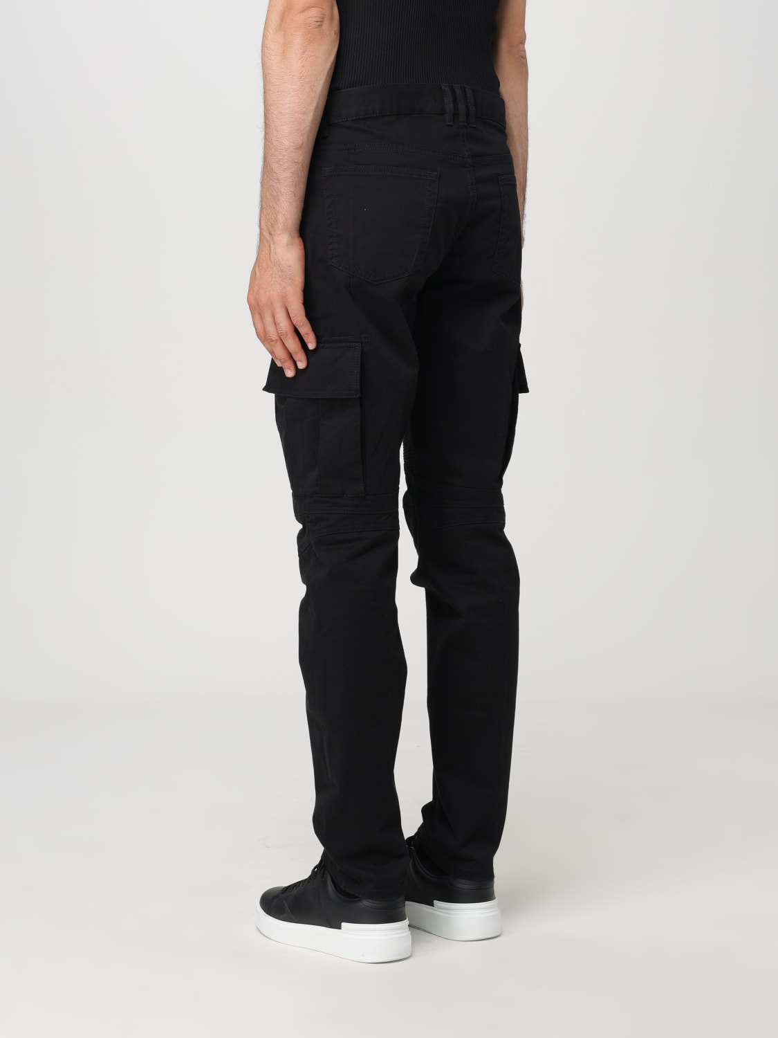 BALMAIN PANTS: Pants men Balmain, Black - Img 2