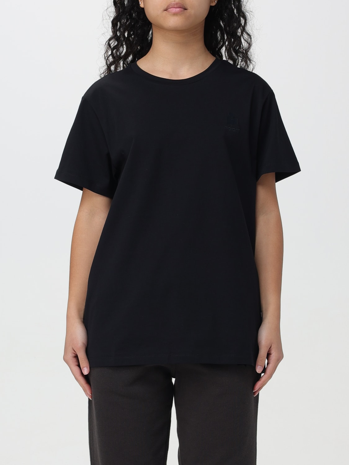 Tシャツ・カットソー ISABEL MARANT ETOILE Woman T-Shirt Black TS0070FAA1N98E 01BK ISABEL MARANT ETOILE: T-shirt woman - Black | Isabel Marant