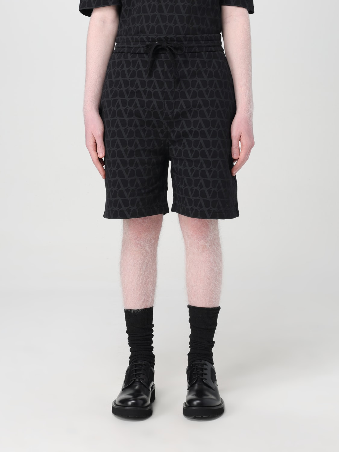 VALENTINO SHORT: Short men Valentino, Black - Img 1