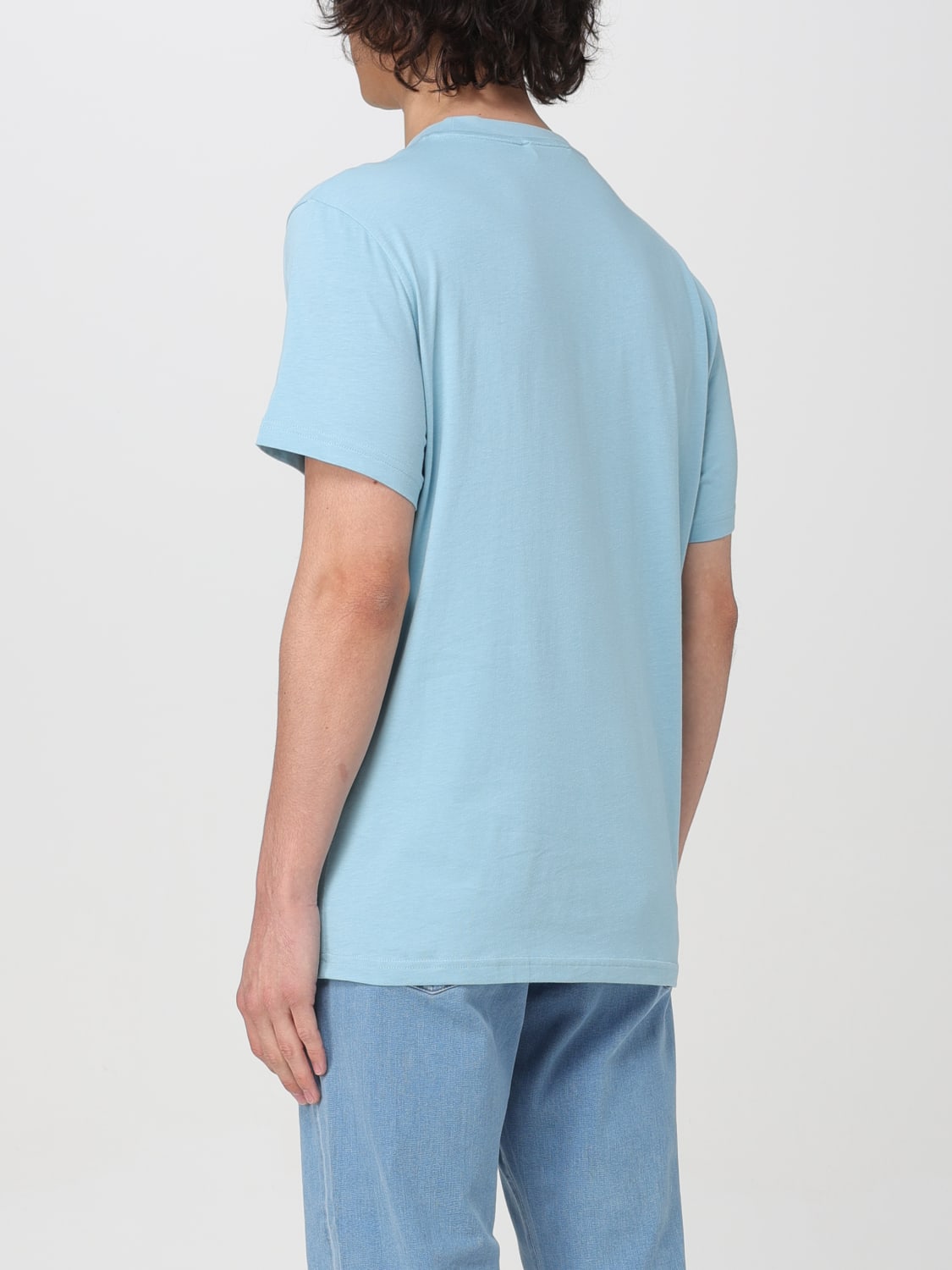 MANUEL RITZ T-SHIRT: T-shirt men Manuel Ritz, Sky Blue - Img 2