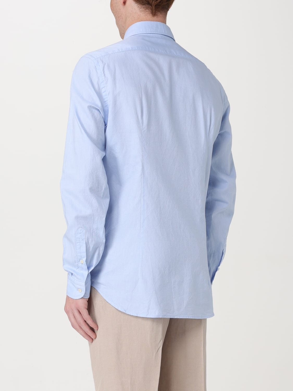 MANUEL RITZ SHIRT: Shirt men Manuel Ritz, Sky Blue - Img 2