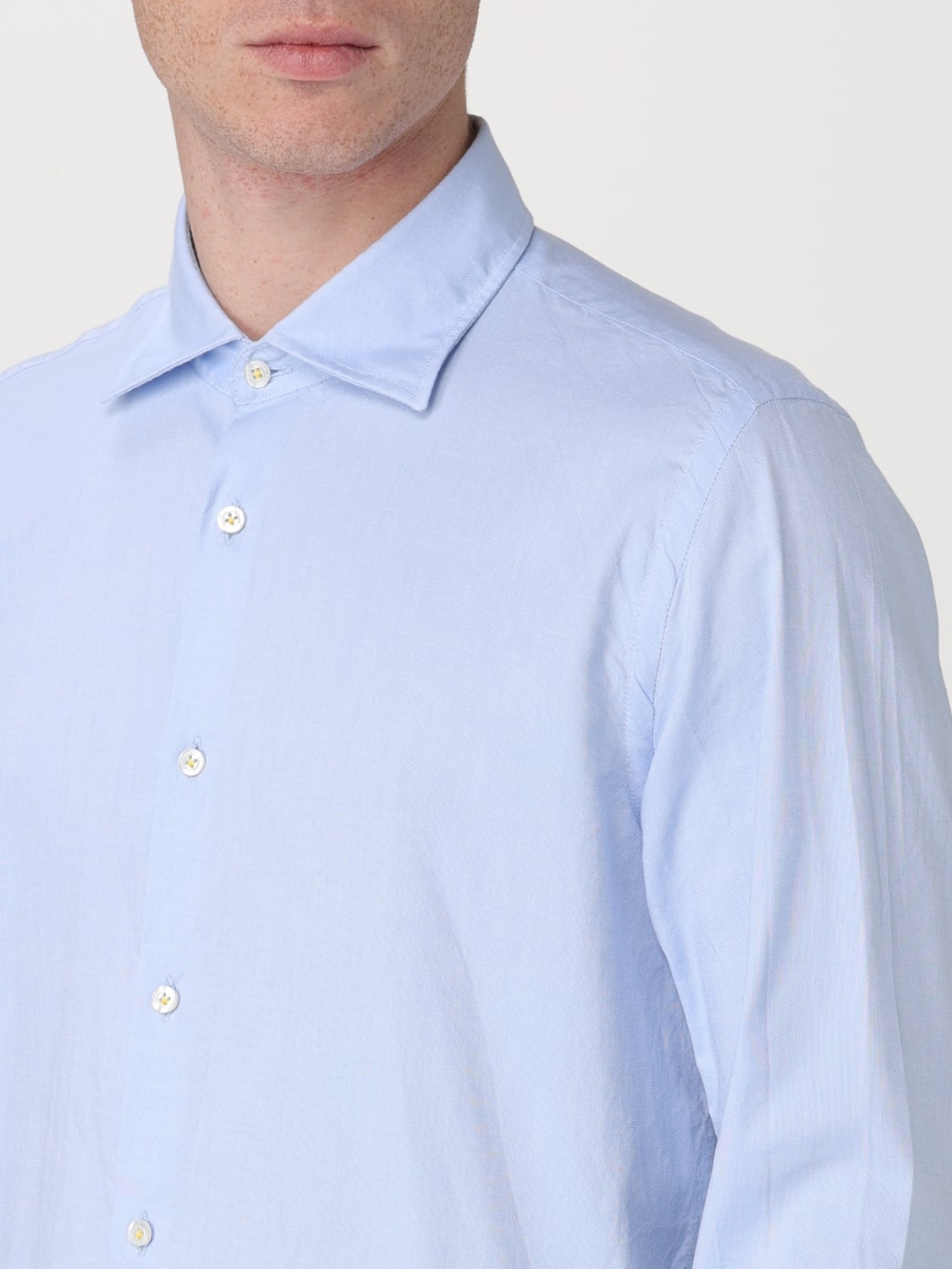 MANUEL RITZ SHIRT: Shirt men Manuel Ritz, Sky Blue - Img 3