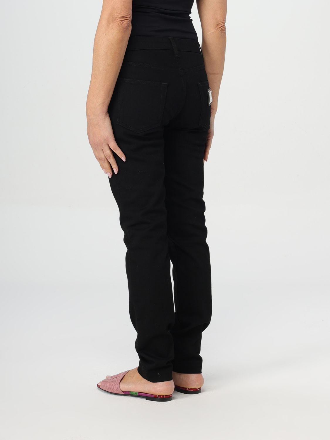 デニム・ジーパン DOLCE & GABBANA Woman Jeans Black FTAH7DG8KS1 S9001 Dolce & Gabbana Outlet: Jeans woman - Black | Dolce