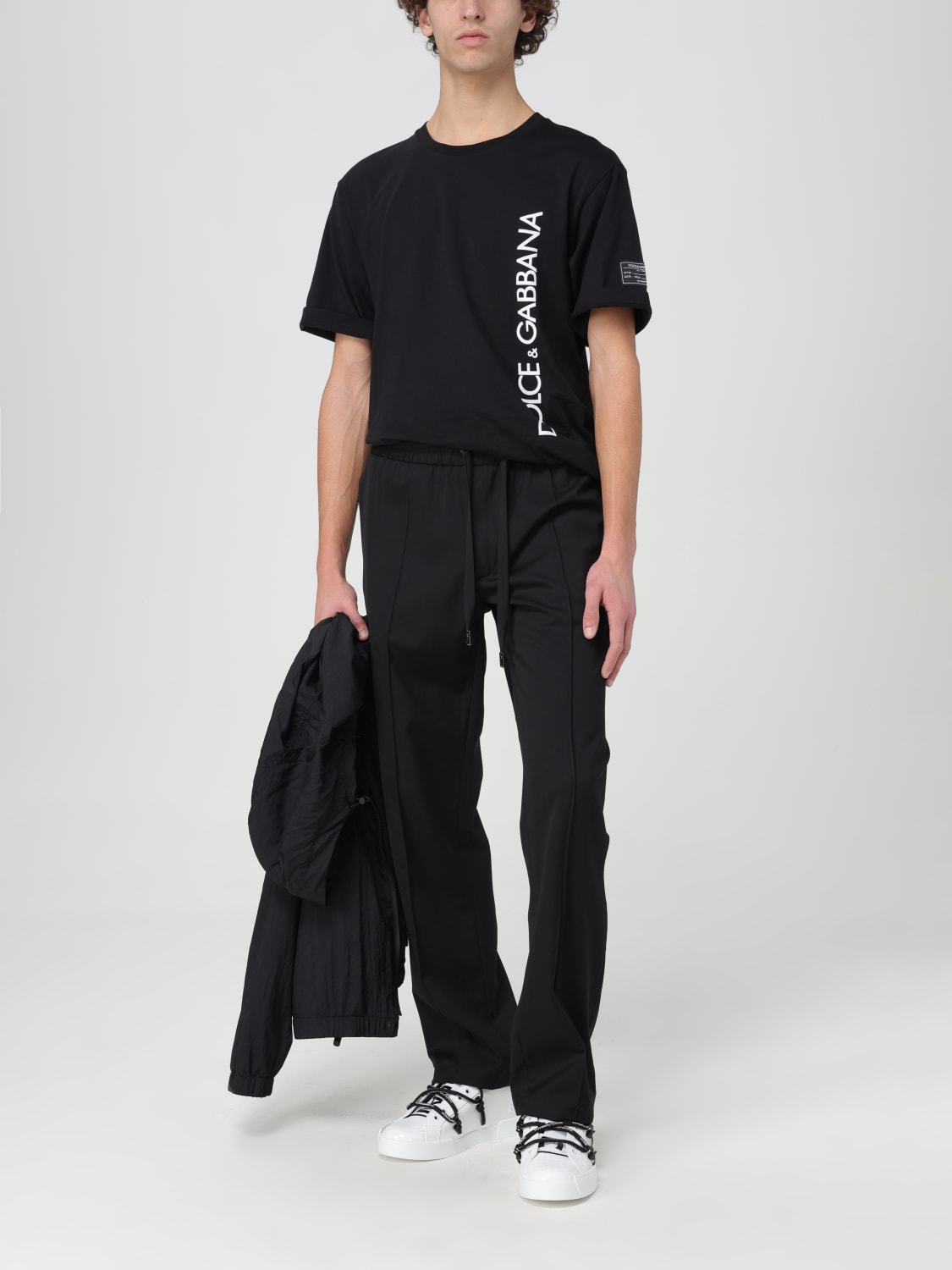 DOLCE & GABBANA PANTS: Pants men Dolce & Gabbana, Black - Img 2