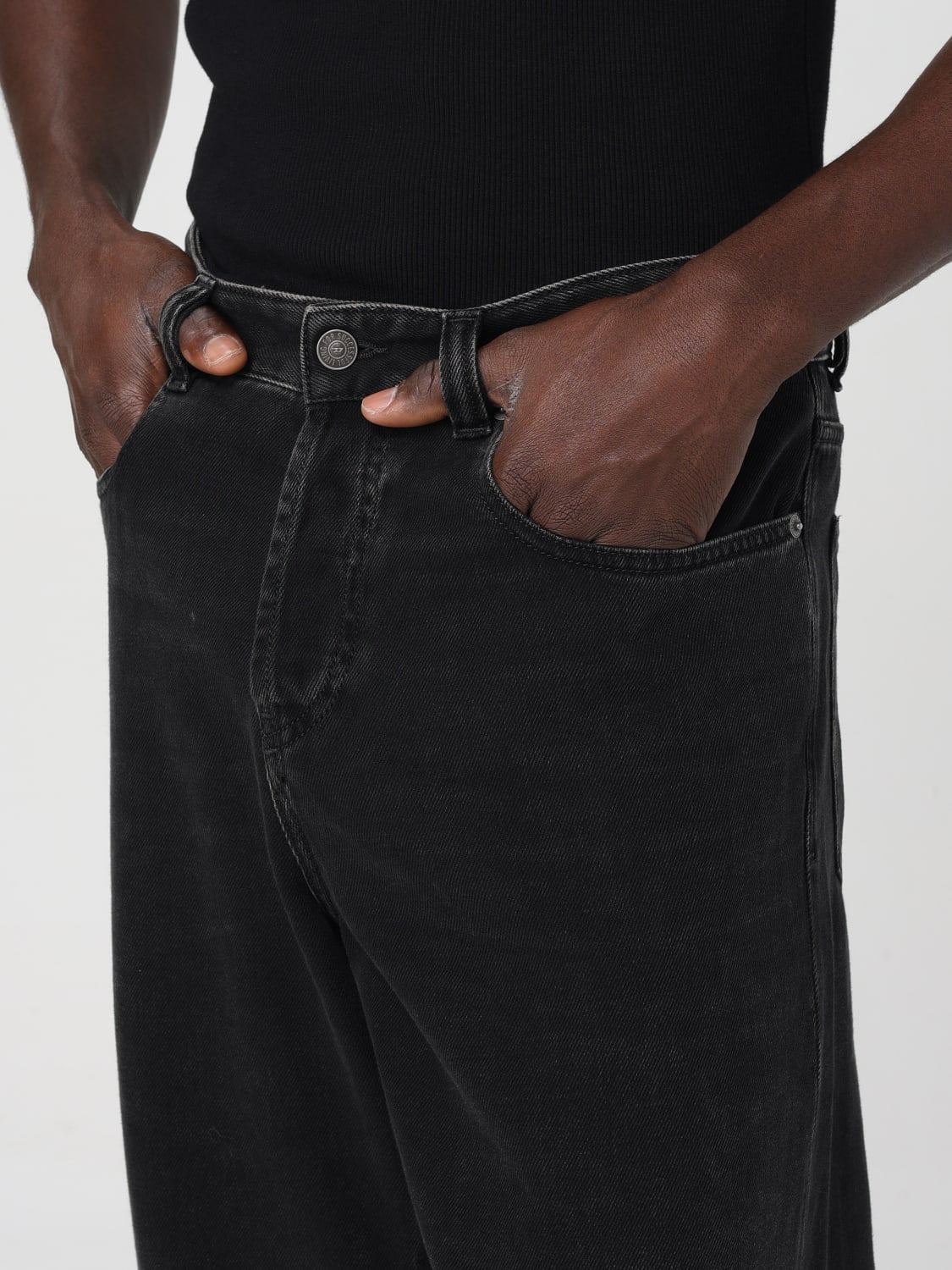 DIESEL JEANS: Jeans herren Diesel, Schwarz - Img 4