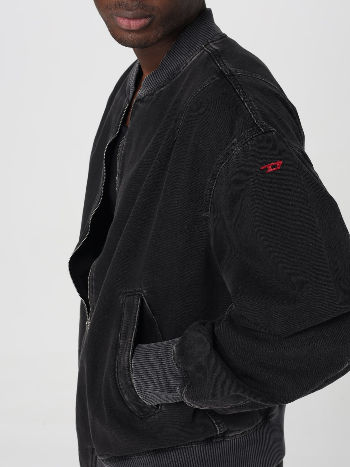 DIESEL JACKET: Jacket men Diesel, Black - Img 5