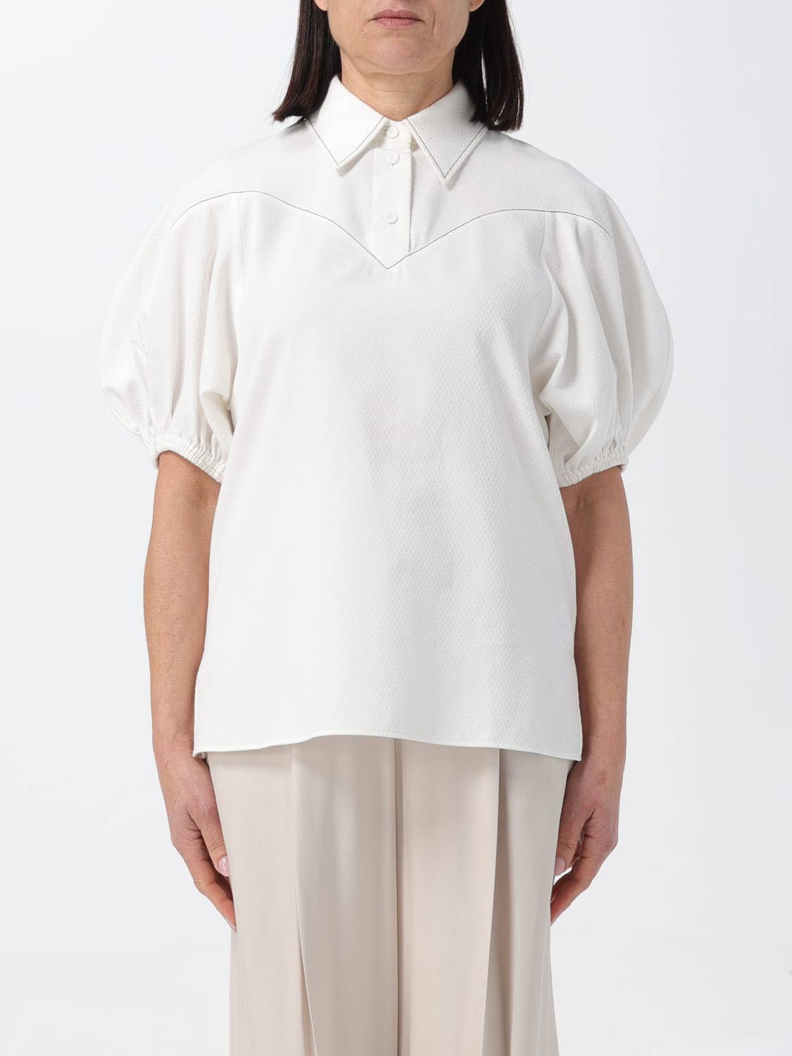 CHLOÉ POLO: Pullover damen ChloÉ, Milch - Img 1