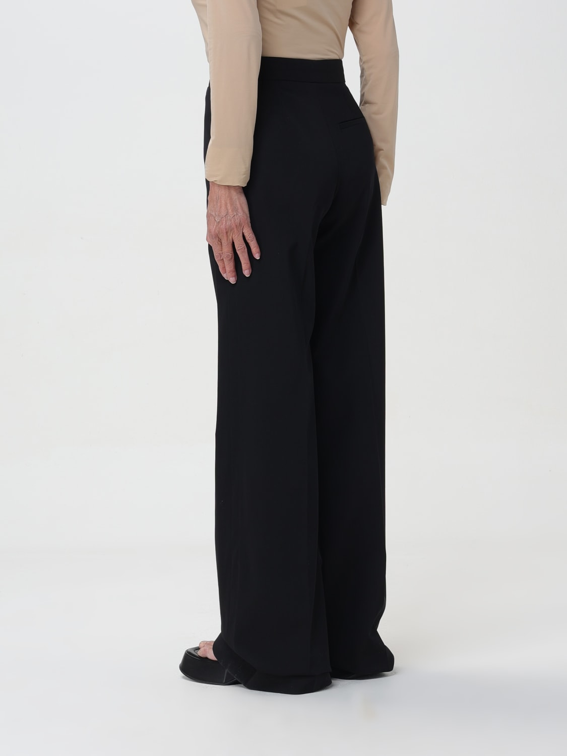 パンツ STELLA MCCARTNEY Woman Pants Black 6400933CU704 1000 Stella McCartney Black Pants for Women for sale | eBay