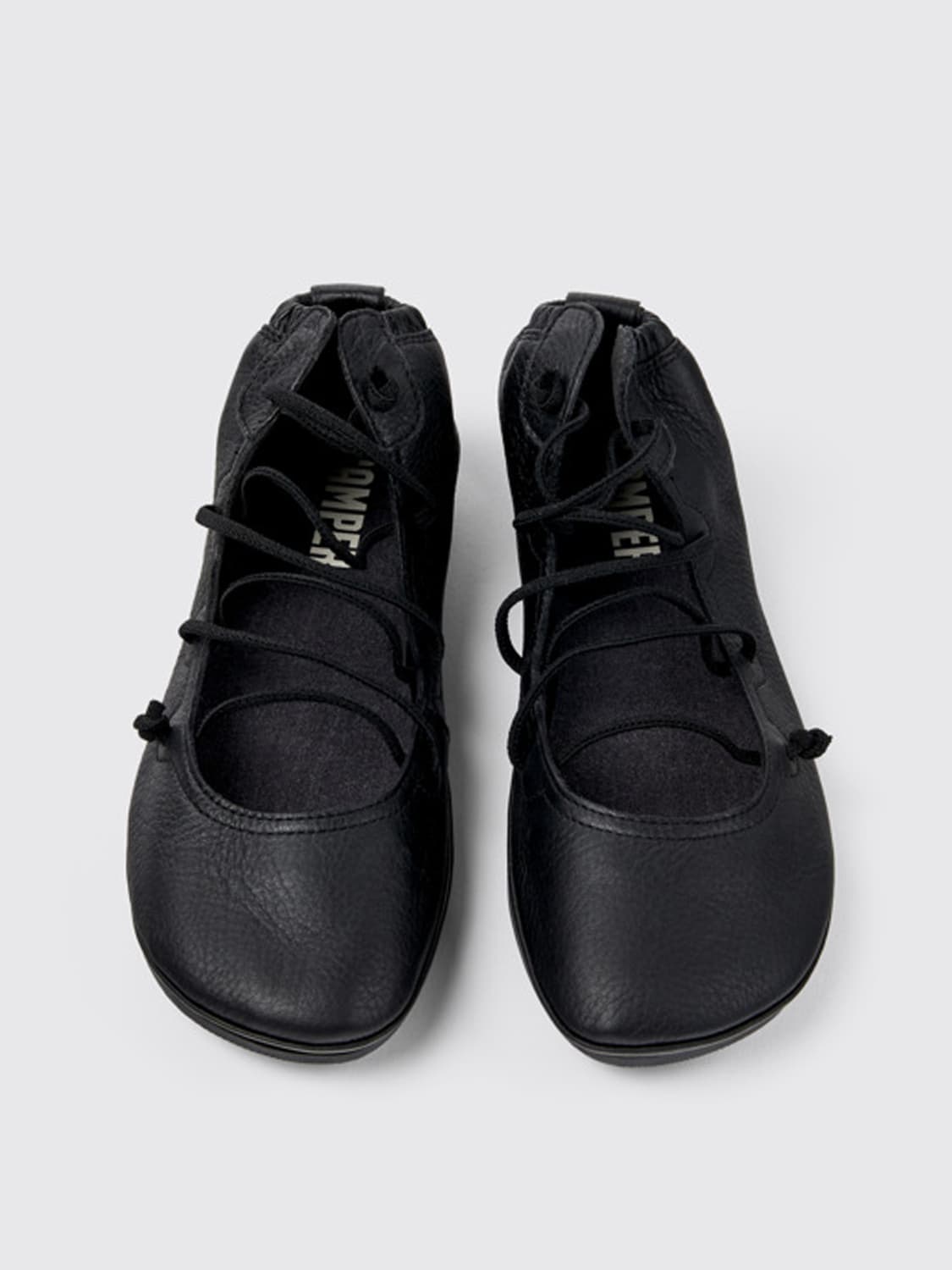 CAMPER BALLET FLAT: Flat ankle boots woman Camper, Black - Img 4