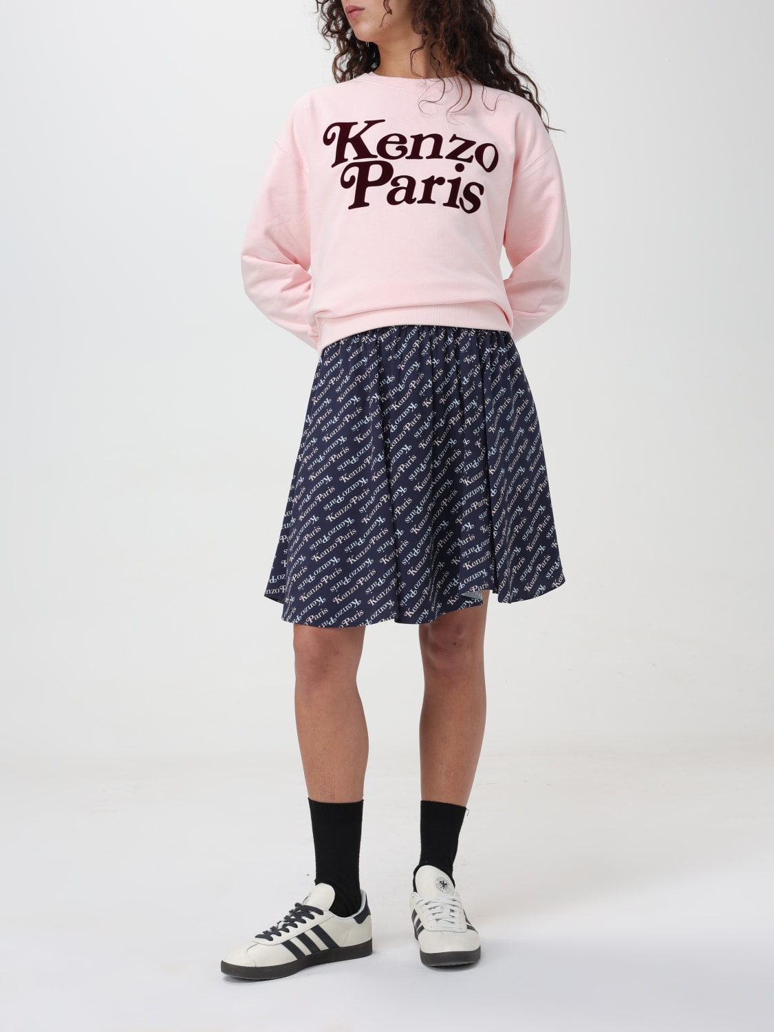 KENZO Sudadera mujer Rosa Sudadera Kenzo FE52SW1274MF en linea en GIGLIO.COM