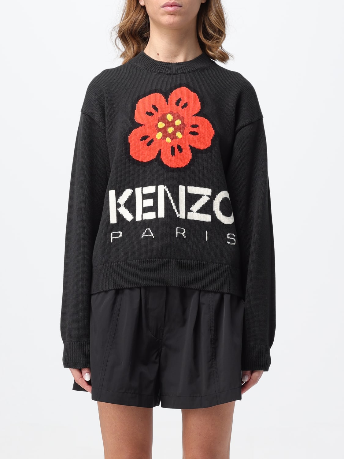 KENZO 스웨터: 스웨트셔츠 여성 Kenzo, 블랙 - Img 1