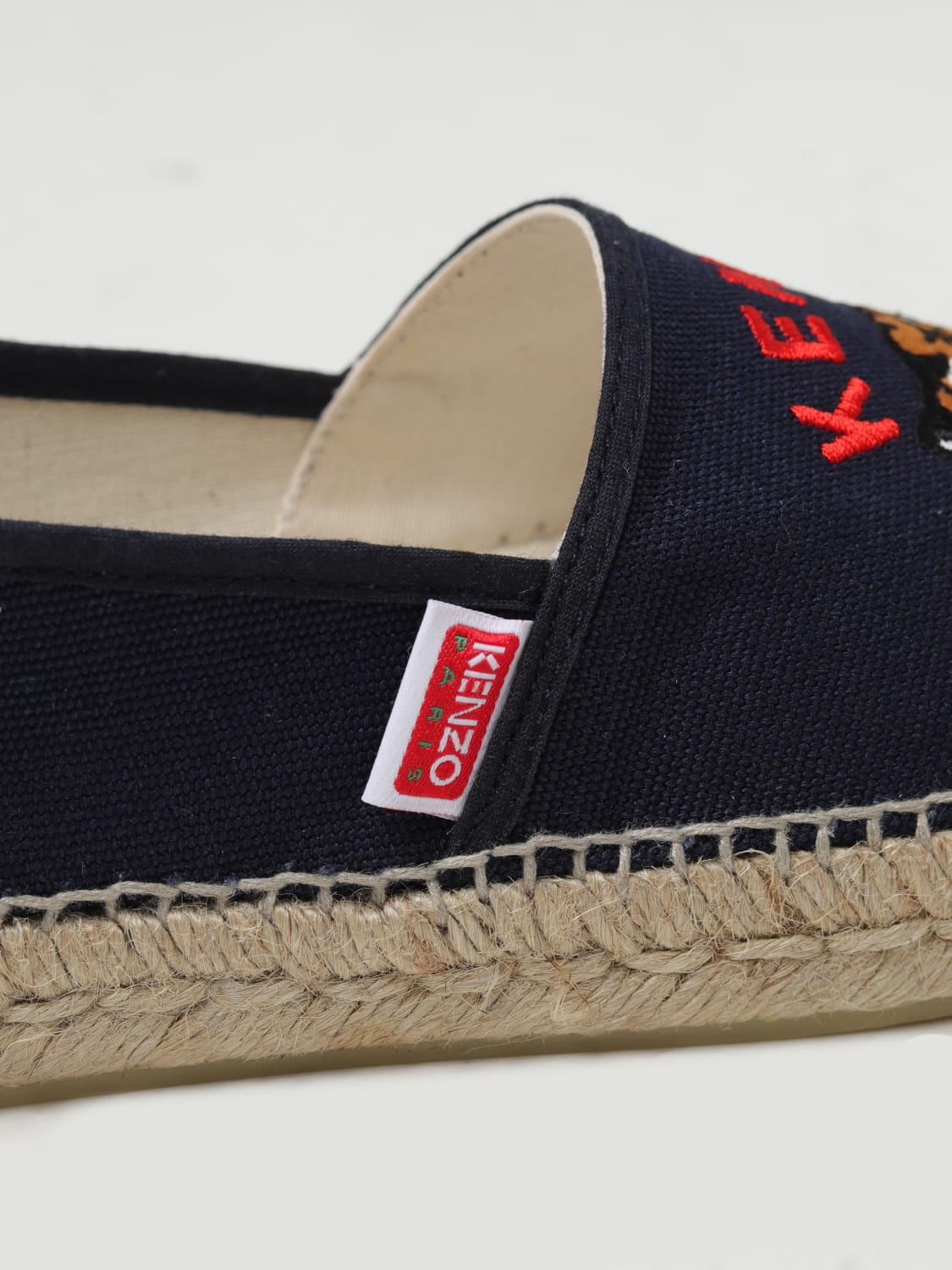 KENZO ESPADRILLES: Espadrilles homme Kenzo, Bleu - Img 4