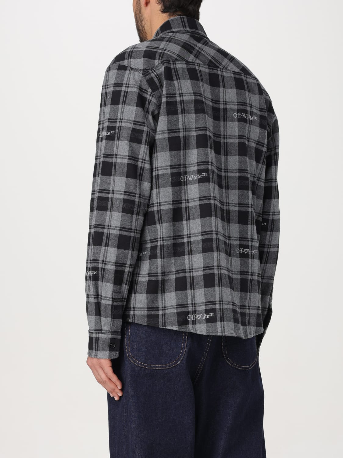 OFF-WHITE SHIRT: Shirt men Off-white, Black - Img 3