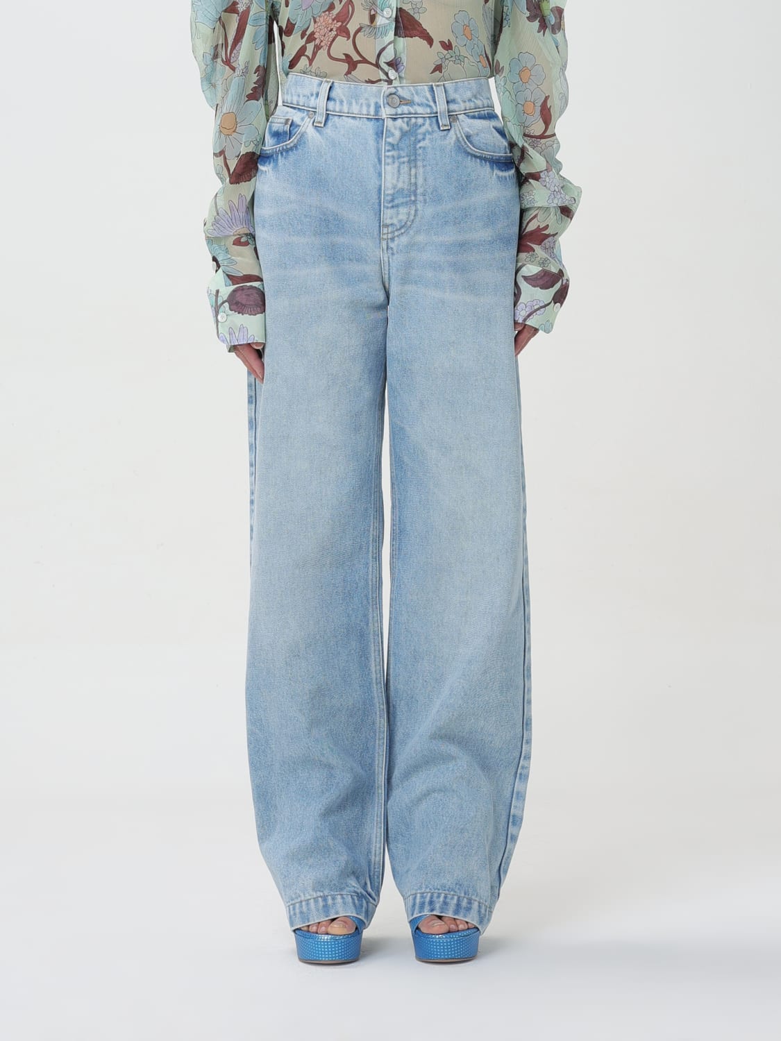 STELLA MCCARTNEY JEANS: Jeans woman Stella McCartney, Denim - Img 1