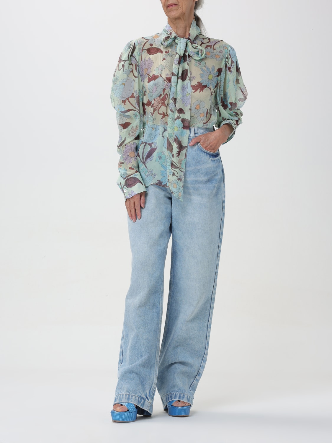 STELLA MCCARTNEY JEANS: Jeans woman Stella McCartney, Denim - Img 2