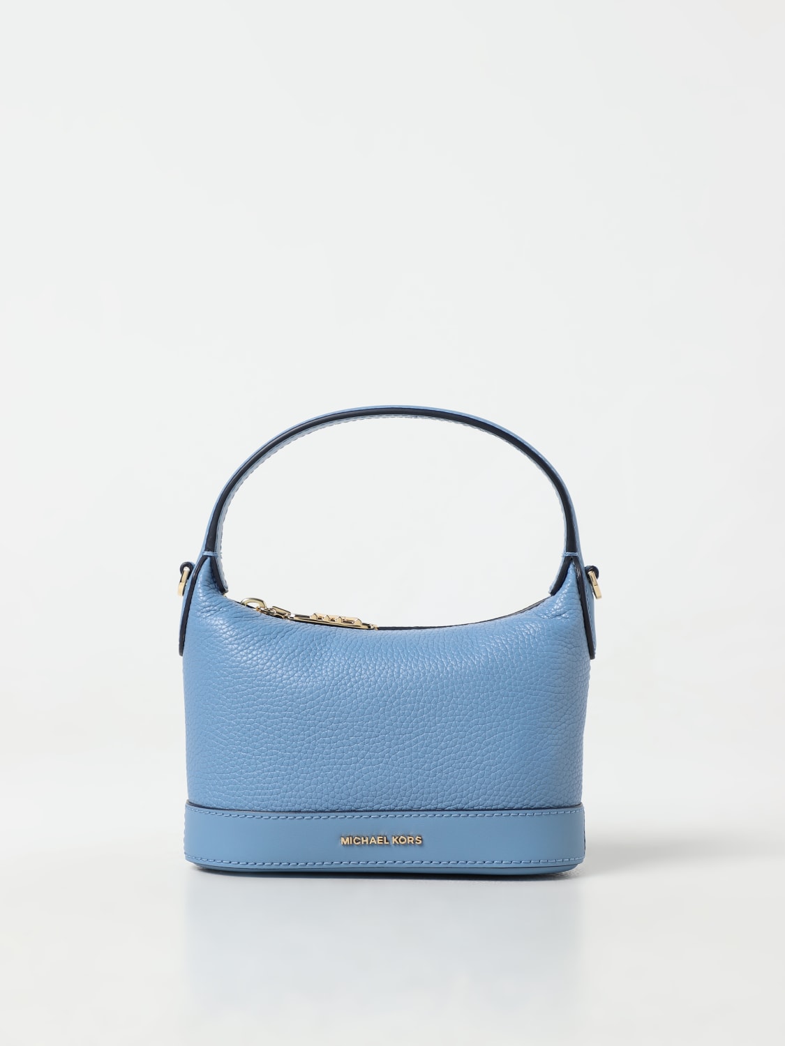 Blue leather michael kors purse new arrivals