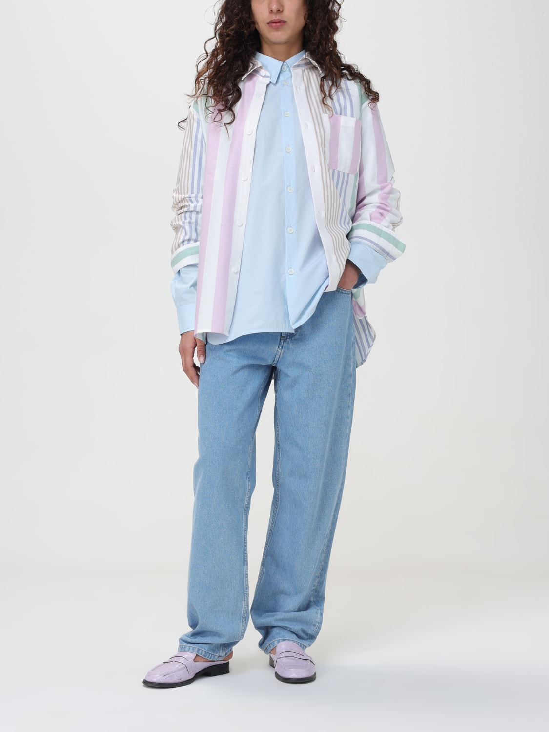 A.P.C. SHIRT: Shirt woman A.P.C., Multicolor - Img 2