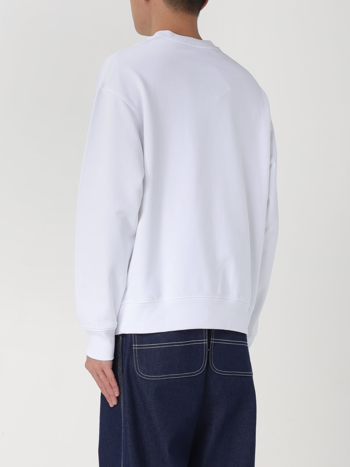 MOSCHINO COUTURE SUDADERA: Sudadera hombre Moschino Couture, Blanco - Img 2