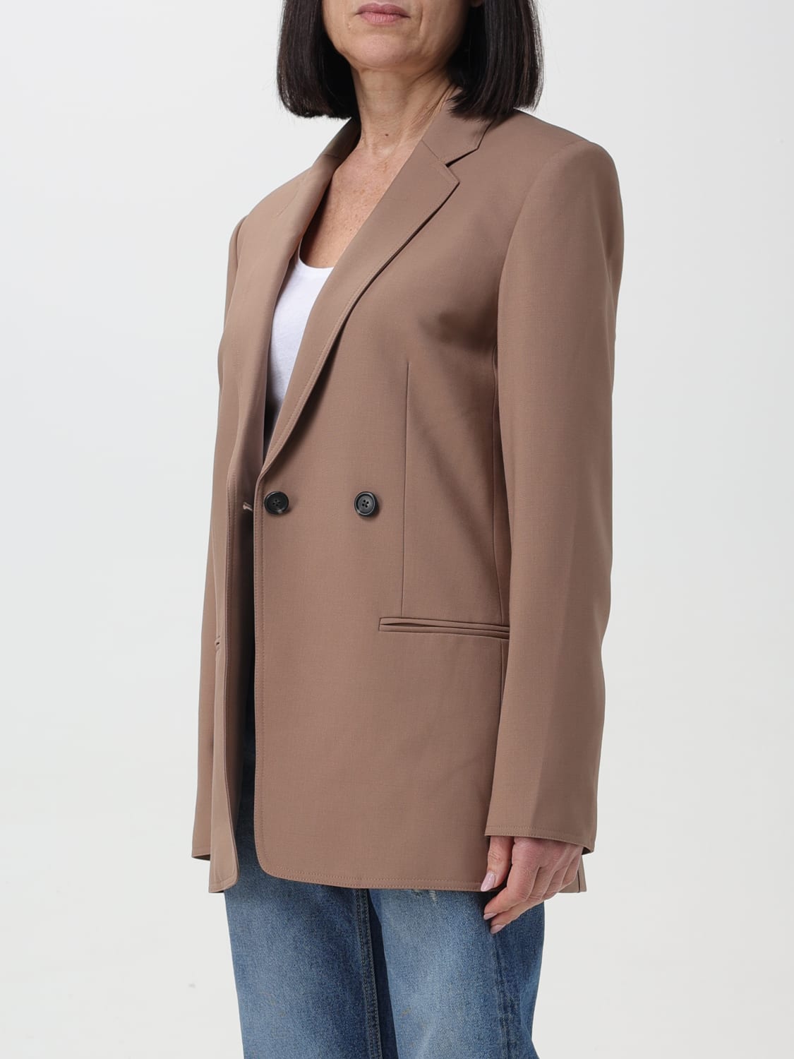 HELMUT LANG BLAZER: Blazer femme Helmut Lang, Beige - Img 4