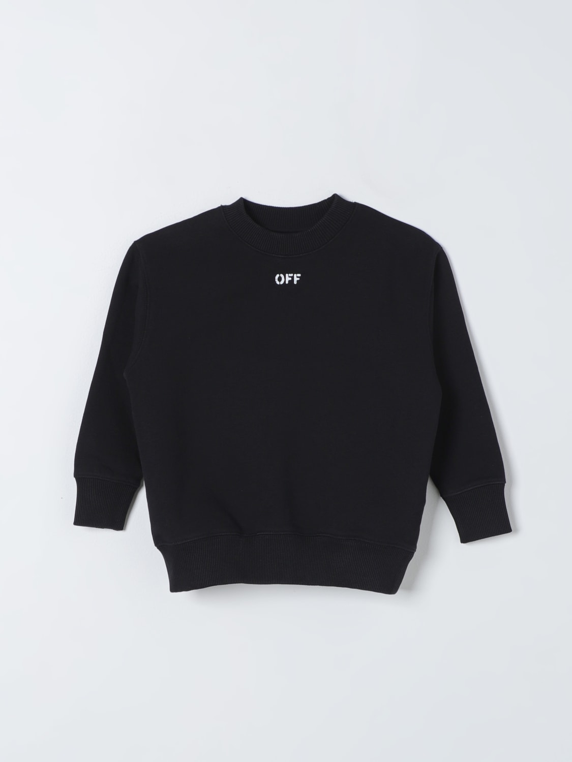 OFF-WHITE KIDS SWEATER: Sweater kids Off-white, Black - Img 1